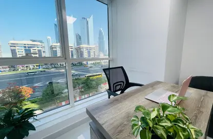 Office Space - Studio - 1 Bathroom for rent in Aspin Tower - Sheikh Zayed Road - Dubai