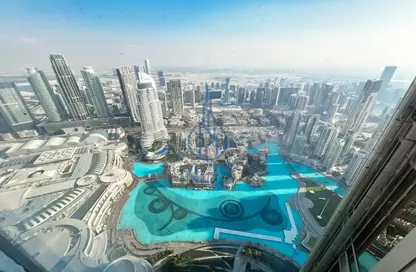 شقة - غرفة نوم - 2 حمامات للايجار في برج خليفة - برج خليفة - دبي وسط المدينة - دبي