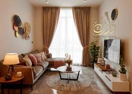 Living Room image for: Apartment - 1 bedroom - 2 bathrooms for sale in Majestique Residence 1 - Majestique Residence - Dubai South (Dubai World Central) - Dubai, Image 1