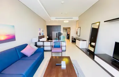 Apartment - Studio - 1 Bathroom for rent in Al Jowhara Tower - Corniche Road - Abu Dhabi