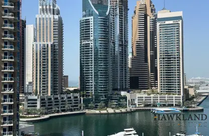 Apartment - 2 Bedrooms - 2 Bathrooms for rent in Al Yass Tower - Emaar 6 Towers - Dubai Marina - Dubai