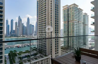 Apartment - 1 Bedroom - 1 Bathroom for rent in Beach Isle - EMAAR Beachfront - Dubai Harbour - Dubai