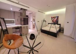 Living / Dining Room image for: Studio - 1 bathroom for rent in West Avenue Tower - Dubai Marina - Dubai, Image 1