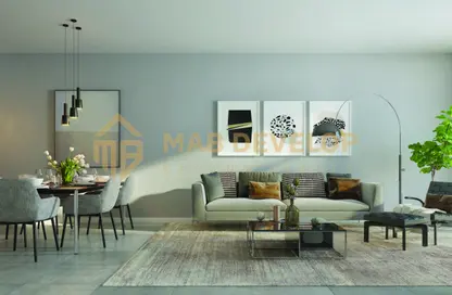 Apartment - 1 Bedroom - 2 Bathrooms for sale in Pantheon Elysee Heights - Jumeirah Village Circle - Dubai