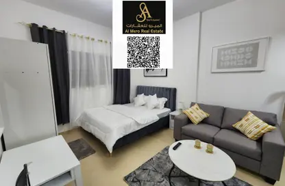 Apartment - Studio - 1 Bathroom for rent in Al Yasmeen 1 - Al Yasmeen - Ajman