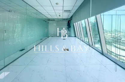 Office Space - Studio - 1 Bathroom for rent in The Prism - Business Bay - Dubai