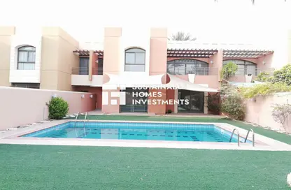 Pool image for: Villa - 5 Bedrooms - 6 Bathrooms for rent in Mangrove Village - Abu Dhabi Gate City - Abu Dhabi, Image 1