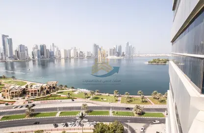 Water View image for: Office Space - Studio - 1 Bathroom for sale in Cornich Al Buhaira - Sharjah, Image 1