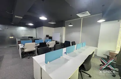 مكتب - استوديو للايجار في برج كلوفر - الخليج التجاري - دبي