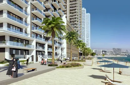 Duplex - 4 Bedrooms - 4 Bathrooms for sale in Beach Mansion - EMAAR Beachfront - Dubai Harbour - Dubai