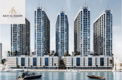 Apartment - 2 Bedrooms - 3 Bathrooms for sale in Ajman Creek Towers - Al Rashidiya 1 - Al Rashidiya - Ajman