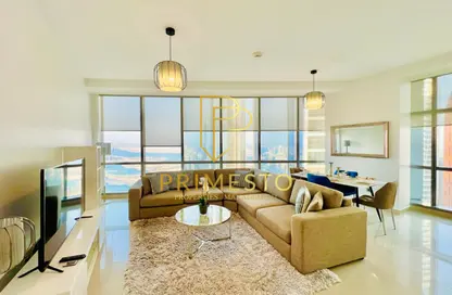 Apartment - 1 Bedroom - 2 Bathrooms for rent in Etihad Tower 2 - Etihad Towers - Corniche Road - Abu Dhabi