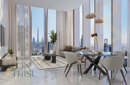 شقة - 2 غرف نوم - 3 حمامات للبيع في دي اي اف سي هايتس تاور - مركز دبي المالي العالمي - دبي