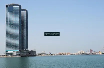 مكتب - استوديو - 1 حمام للايجار في برج جلفار التجاري - ابراج جلفار - النخيل - رأس الخيمة