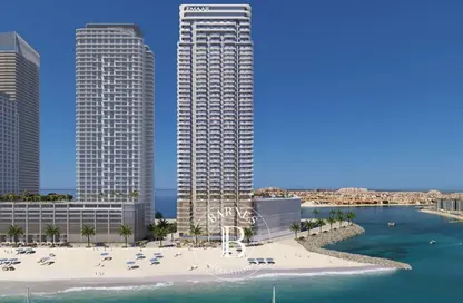 Apartment - 3 Bedrooms - 4 Bathrooms for sale in Beachgate by Address - EMAAR Beachfront - Dubai Harbour - Dubai
