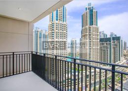 Balcony image for: Apartment - 2 bedrooms - 3 bathrooms for rent in Boulevard Crescent 2 - BLVD Crescent - Downtown Dubai - Dubai, Image 1