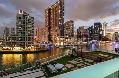 Apartment - 2 Bedrooms - 2 Bathrooms for sale in Continental Tower - Dubai Marina - Dubai