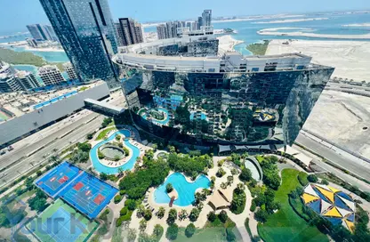 Apartment - 1 Bedroom - 2 Bathrooms for rent in The Gate Tower 1 - Shams Abu Dhabi - Al Reem Island - Abu Dhabi