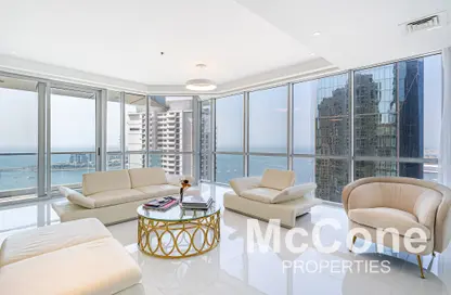 Apartment - 3 Bedrooms - 4 Bathrooms for sale in Al Fattan Marine Tower - Al Fattan Marine Towers - Jumeirah Beach Residence - Dubai