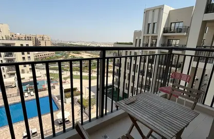 Apartment - 2 Bedrooms - 2 Bathrooms for sale in Hayat Boulevard-2A - Hayat Boulevard - Town Square - Dubai