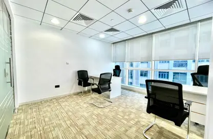 Office Space - Studio - 2 Bathrooms for rent in Hamdan Street - Abu Dhabi