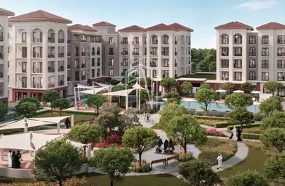 Apartment - 1 Bedroom - 2 Bathrooms for sale in Bloom Living - Zayed City (Khalifa City C) - Khalifa City - Abu Dhabi