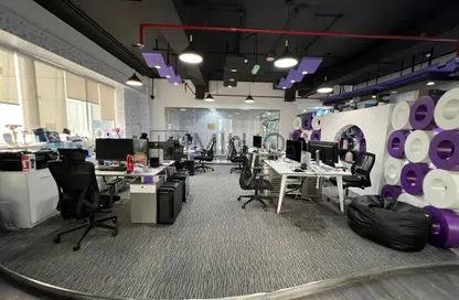 Office Space - Studio - 1 Bathroom for rent in The Exchange - Business Bay - Dubai