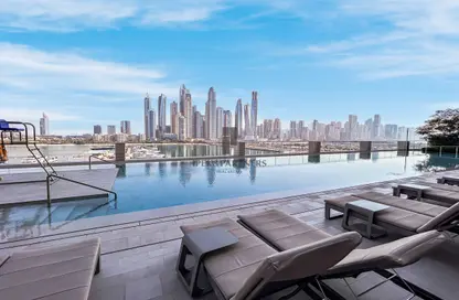 Apartment - 3 Bedrooms - 3 Bathrooms for sale in Marina Vista - EMAAR Beachfront - Dubai Harbour - Dubai