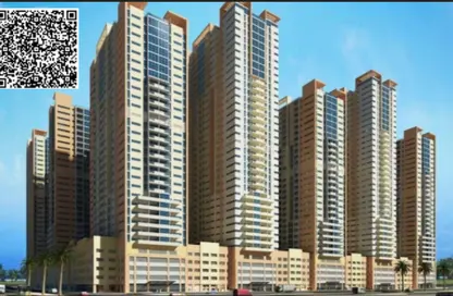 شقة - 2 غرف نوم - 3 حمامات للبيع في أبراج عجمان وان - الصوان - عجمان