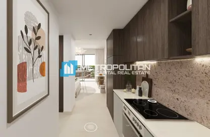 Apartment - Studio - 1 Bathroom for sale in Gardenia Bay - Yas Island - Abu Dhabi