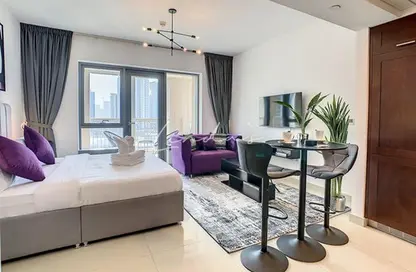 Apartment - Studio - 1 Bathroom for rent in 29 Burj Boulevard Tower 2 - 29 Burj Boulevard - Downtown Dubai - Dubai