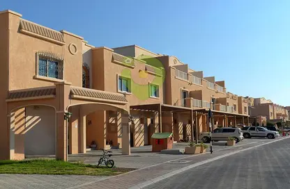 Outdoor Building image for: Villa - 3 Bedrooms - 4 Bathrooms for rent in Desert Style - Al Reef Villas - Al Reef - Abu Dhabi, Image 1