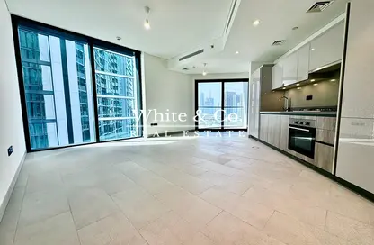 Kitchen image for: Apartment - 2 Bedrooms - 2 Bathrooms for rent in Sobha Hartland Waves - Sobha Hartland - Mohammed Bin Rashid City - Dubai, Image 1