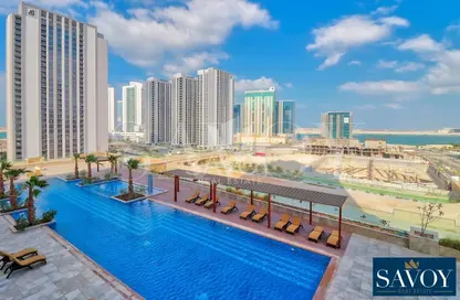 Pool image for: Apartment - 2 Bedrooms - 3 Bathrooms for rent in The Residence Central Park - Shams Abu Dhabi - Al Reem Island - Abu Dhabi, Image 1