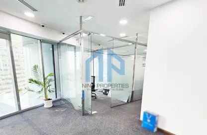 Office Space - Studio - 1 Bathroom for rent in Almas Tower - Lake Almas East - Jumeirah Lake Towers - Dubai