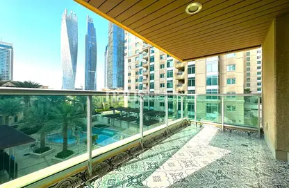 Apartment - 2 Bedrooms - 3 Bathrooms for rent in Al Yass Tower - Emaar 6 Towers - Dubai Marina - Dubai