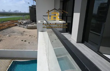 Balcony image for: Apartment - 1 Bedroom - 2 Bathrooms for rent in Seaside Hills Residences - Al Zorah - Ajman, Image 1