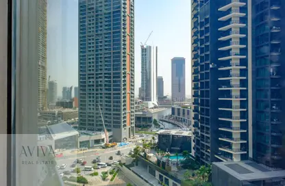 Office Space - Studio - 1 Bathroom for rent in The Binary Tower - Business Bay - Dubai