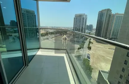 Balcony image for: Apartment - 1 Bedroom - 2 Bathrooms for rent in Danet Abu Dhabi - Abu Dhabi, Image 1