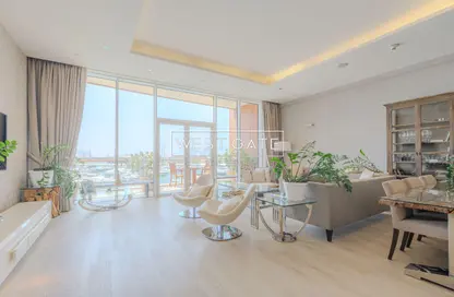 Apartment - 3 Bedrooms - 4 Bathrooms for rent in Ruby - Tiara Residences - Palm Jumeirah - Dubai
