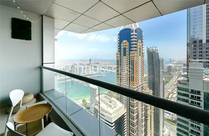 Apartment - 1 Bedroom - 2 Bathrooms for sale in The Torch - Dubai Marina - Dubai