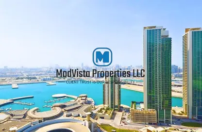 Apartment - 1 Bedroom - 2 Bathrooms for sale in Al Durrah Tower - Marina Square - Al Reem Island - Abu Dhabi