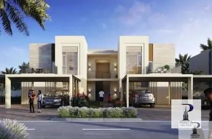 Villa - 4 Bedrooms - 5 Bathrooms for sale in Greenway - EMAAR South - Dubai South (Dubai World Central) - Dubai