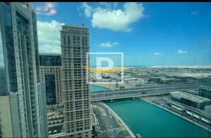 شقة - غرفة نوم - 2 حمامات للايجار في برج نورا - مدينة الحبتور - الخليج التجاري - دبي