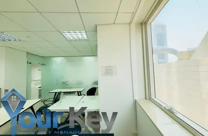 Office Space - Studio - 1 Bathroom for rent in Blue Tower - Sheikh Zayed Road - Dubai