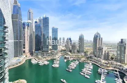Water View image for: Apartment - 1 Bedroom - 2 Bathrooms for sale in Marina Tower - Dubai Marina - Dubai, Image 1