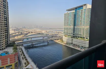 Apartment - Studio - 1 Bathroom for rent in DAMAC Maison The Vogue - Business Bay - Dubai