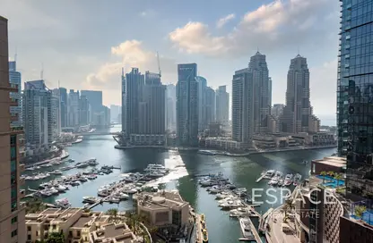 Water View image for: Apartment - 3 Bedrooms - 4 Bathrooms for sale in Al Mass Tower - Emaar 6 Towers - Dubai Marina - Dubai, Image 1