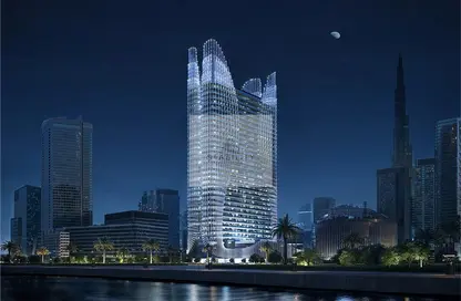 شقة - غرفة نوم - 2 حمامات للبيع في بن غاطي سكاي هول - الخليج التجاري - دبي