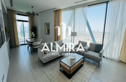 Apartment - 2 Bedrooms - 4 Bathrooms for rent in Water Front Tower B - Waterfront Residential Towers - Tourist Club Area - Abu Dhabi